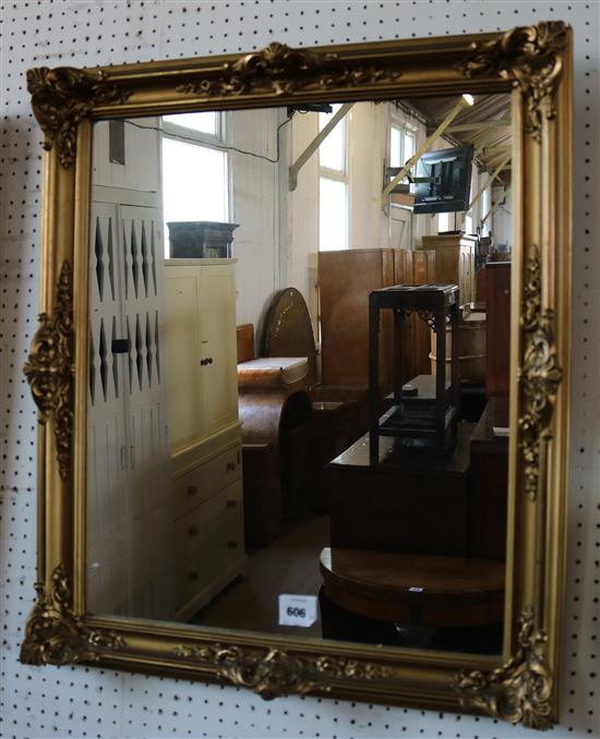 Painted frame mirror